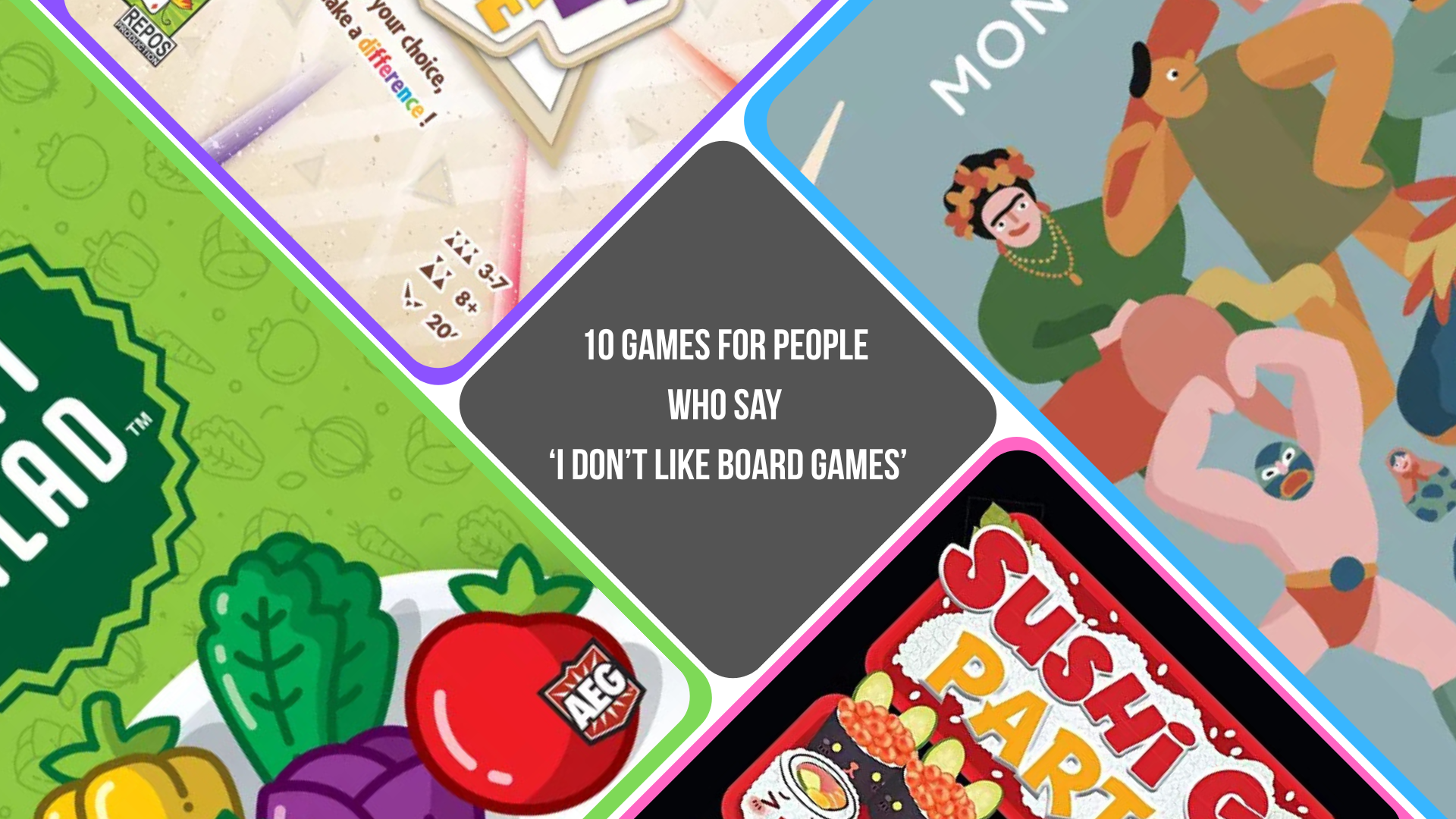 Top 10 Board Games for People Who Say “I Don’t Like Board Games”