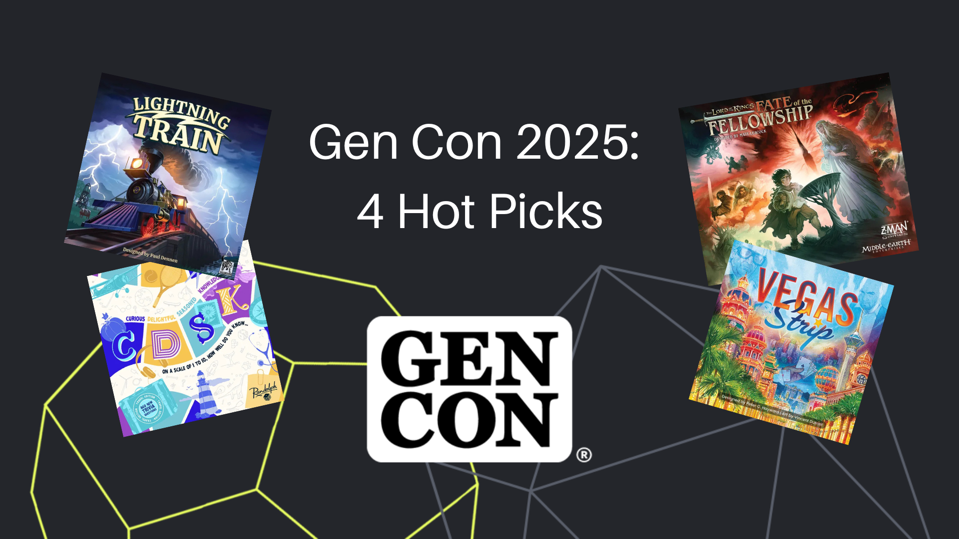 Gen Con 2025 Preview: 4 Games I Can’t Wait to Check Out